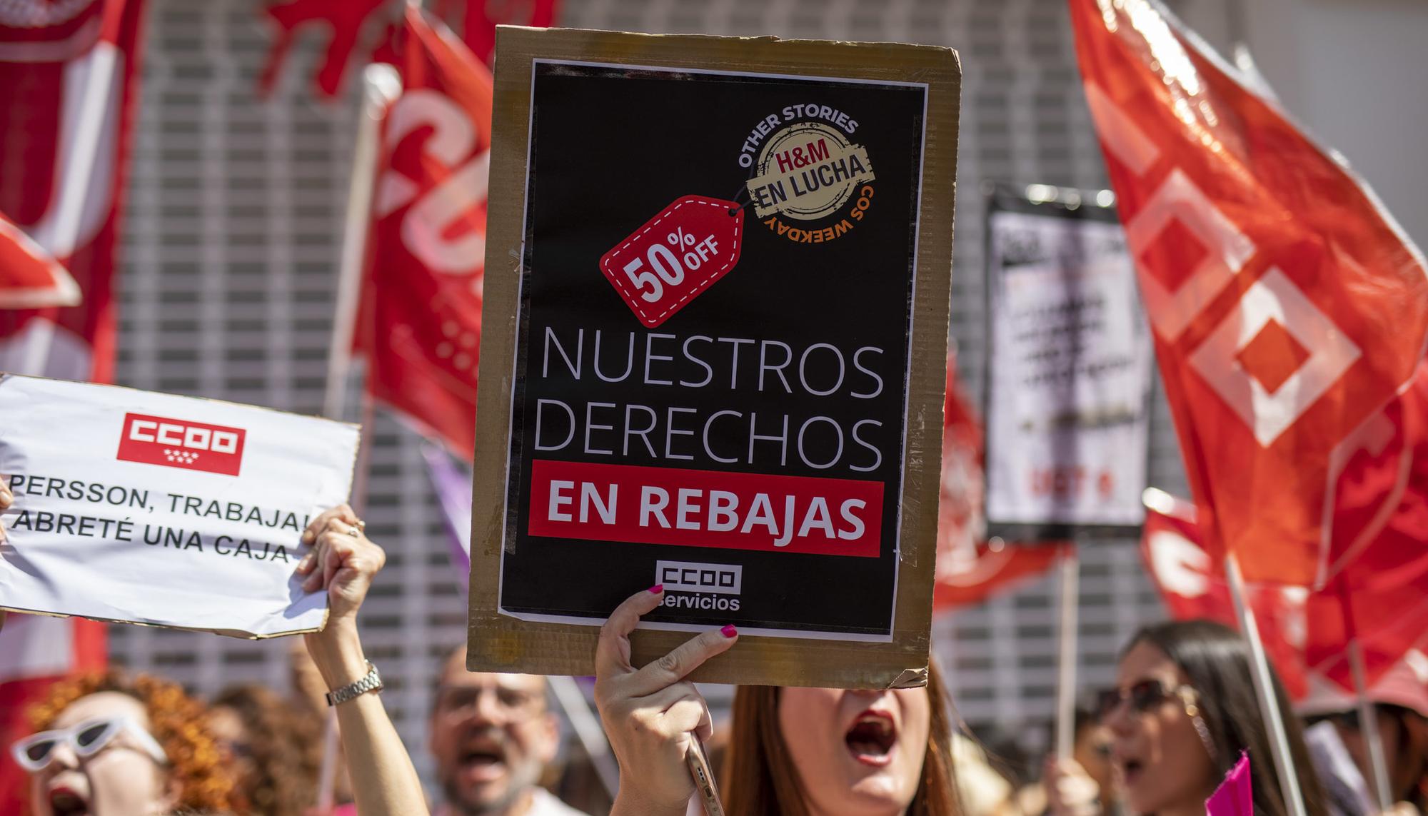 Concentración H&M Gran Via 230622 - 6